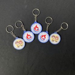 Móc khóa học viện cán bộ tphcm hình tròn