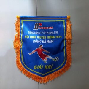 Cờ lưu niệm bóng đá doanh nghiệp giải nhì