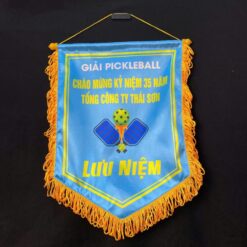 Cờ lưu niệm ngũ giác dùng cho giải pickleball