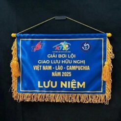 Cờ lưu niệm giao lưu môn bơi lội sinh viên