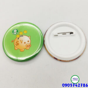 Huy hiêu nhựa cài balo, cài áo siêu đẹp