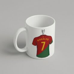 Ly sứ in hình áo đấu và chiếc cup theo yêu cầu