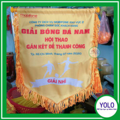Mẫu Cờ Lưu Niệm Bóng Đá