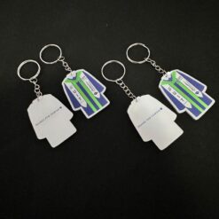 Móc khóa mica 2 kiểu áo