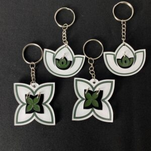 Xưởng sản xuất móc khóa nhựa mica