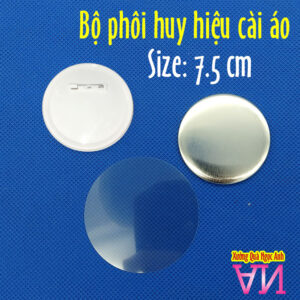 Cấu tạo huy hiệu cài áo
