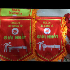 Cờ lưu niệm giải bida carom 3 băng