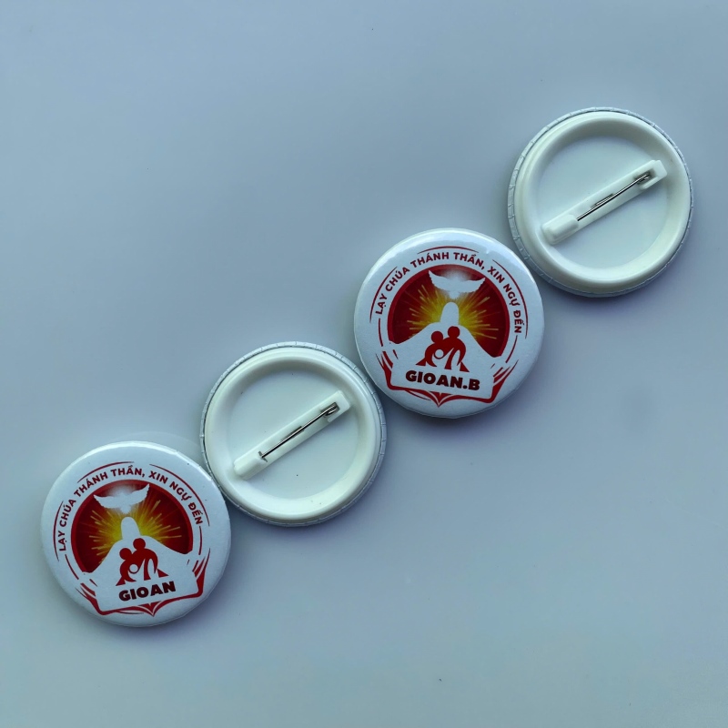 Pin cài áo theo yêu cầu giá rẻ
