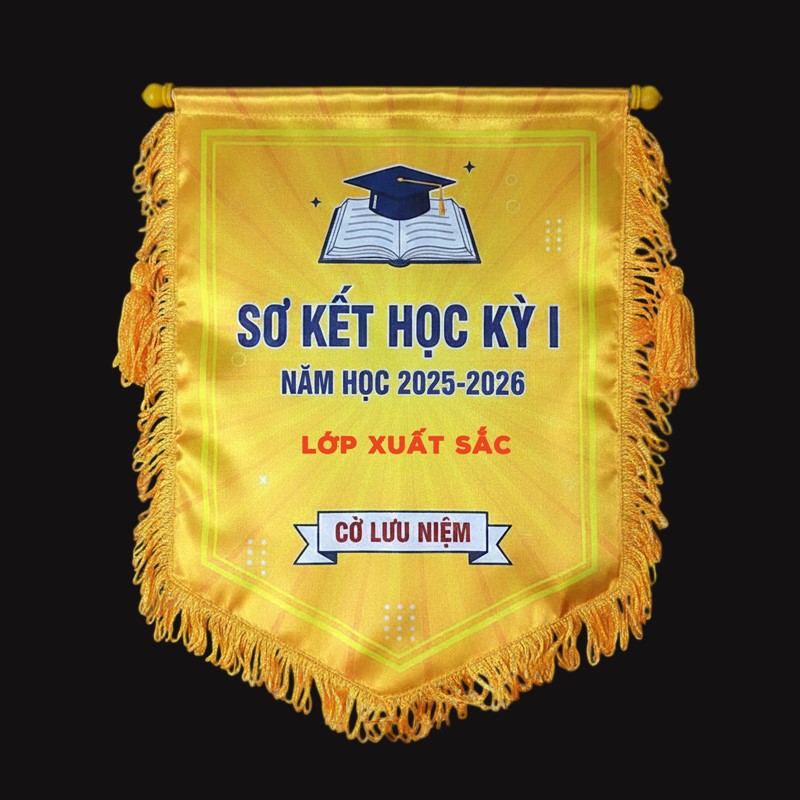 Cờ lưu niệm sơ kết học kỳ