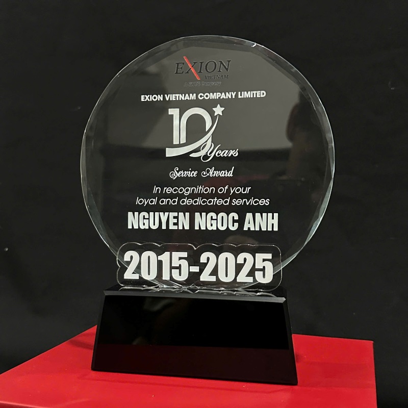 Kỷ niệm chương tròn đẹp