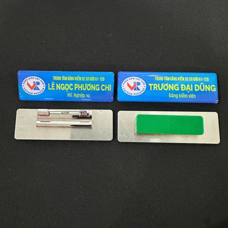 Bảng tên kim loại phủ keo