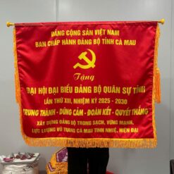 Cờ Đảng in nội dung theo yêu cầu