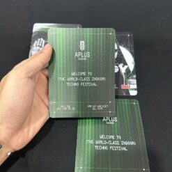In thẻ pvc khách mời
