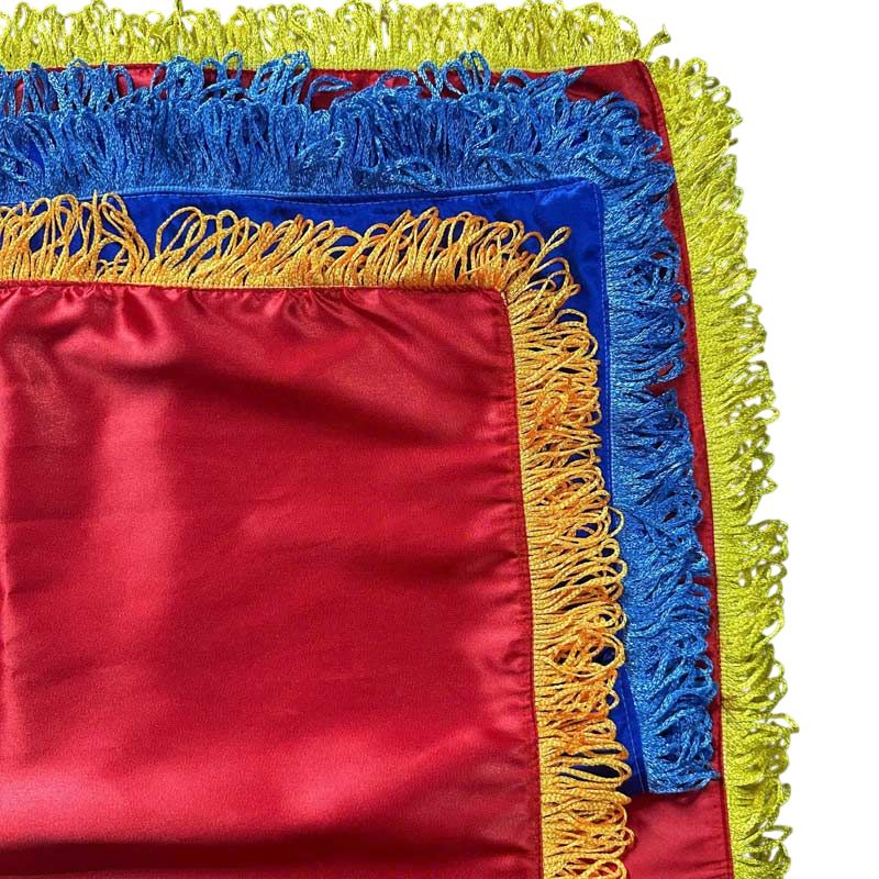 Khăn phủ khay nhiều màu may viền theo yêu cầu
