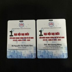 Làm thẻ nhựa pvc in nội dung