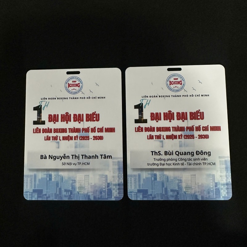 Làm thẻ nhựa pvc in nội dung