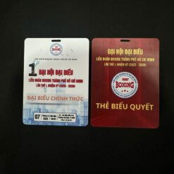 Thẻ pvc công chức
