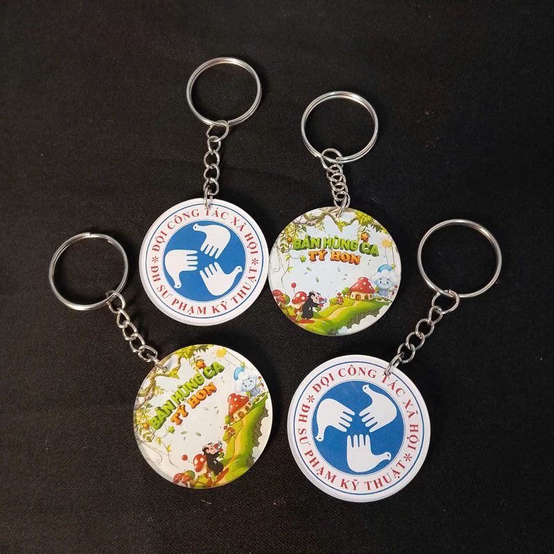 Móc khóa đội công tác xã hội