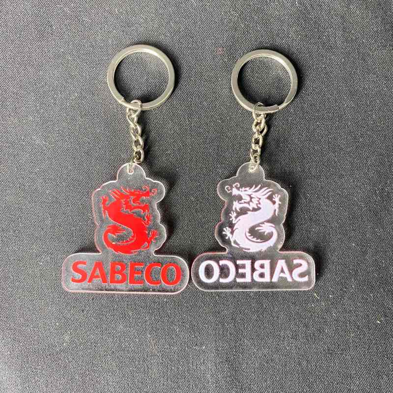 Móc khóa in uv sabeco