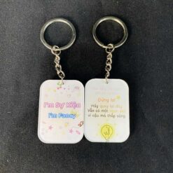 Mẫu móc khóa mica