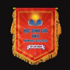 Mua cờ lưu niệm học sinh giỏi HKII