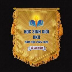 Cờ lưu niệm học sinh giỏi theo yêu cầu