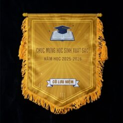 Cờ lưu niệm học sinh xuất sắc theo yêu cầu