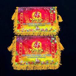 Cờ mừng thọ chào đón năm mới