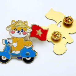 Huy hiệu ghim cài hình dễ thương