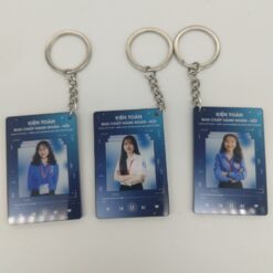 Móc khóa mica in ảnh cá nhân
