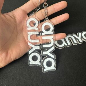 Móc khóa in uv 1 mặt