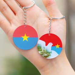 Móc khóa mica ngày lễ giải phóng miền nam