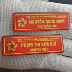 Bảng tên kim loại in theo yêu cầu
