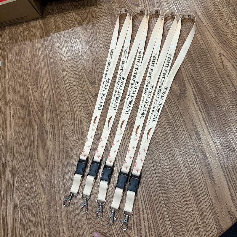 Dây lanyard in theo yêu cầu