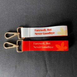 Dây móc khóa in 2 mặt chuẩn yêu cuầ