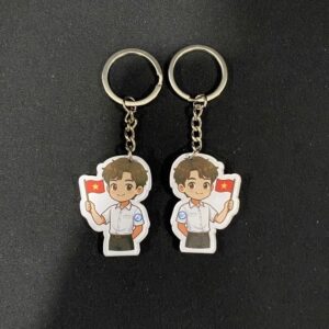 Móc khóa chibi quà tặng học sinh