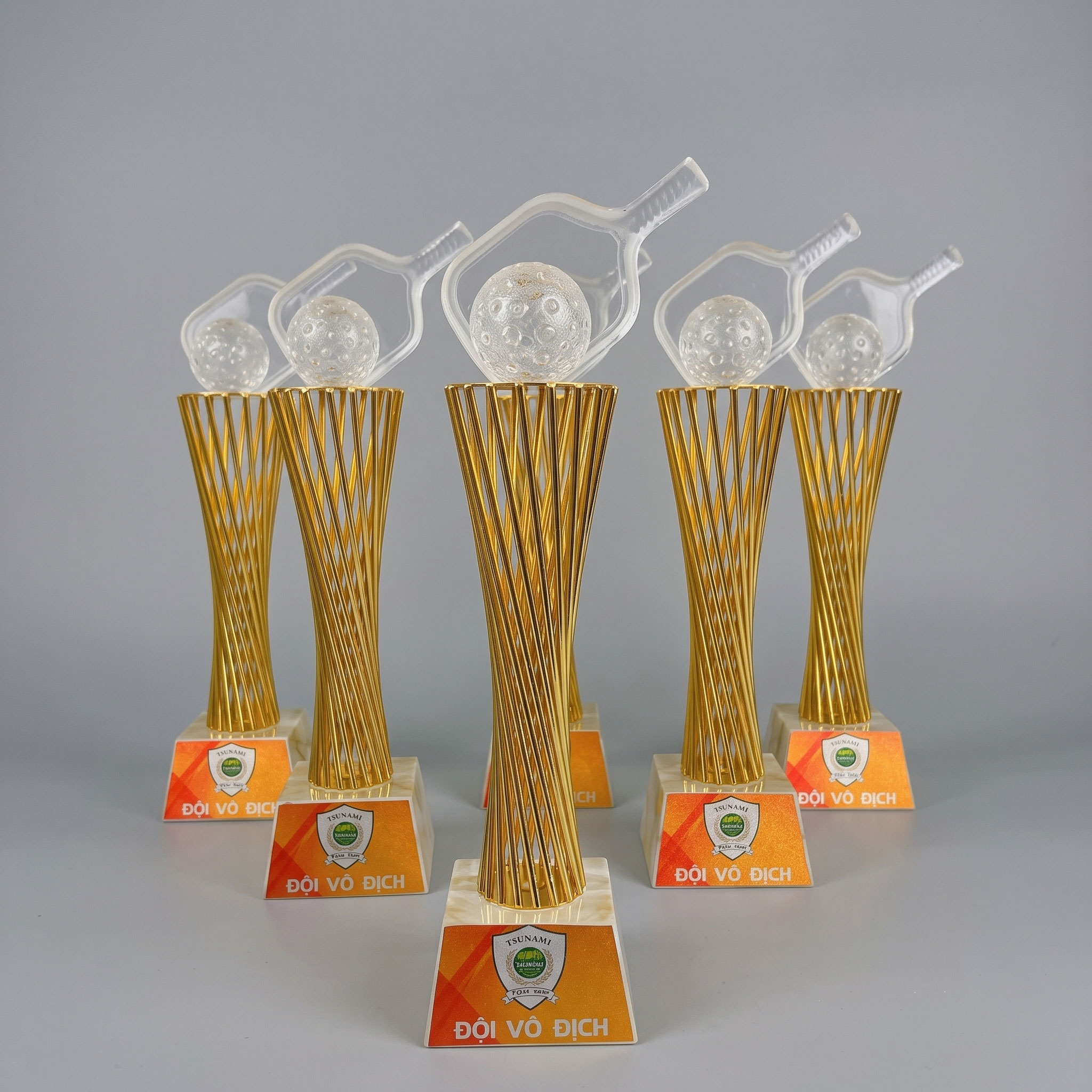 Cup pickleball theo số lượng