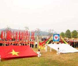 Cờ khai mạc đại hội thể dục thể thao
